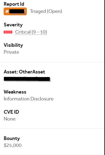 Security Finding Screenshot